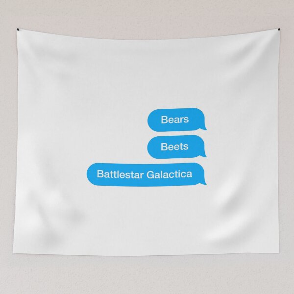 Item preview, Bears. Beats. Battlestar Galactica designed and sold by textingtees.