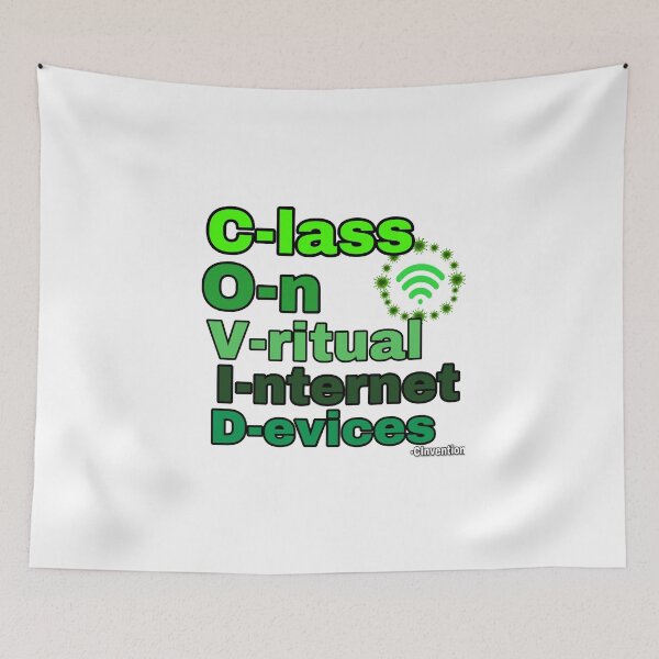 Item preview, Coronavirus (online classes) designed and sold by CGirly.