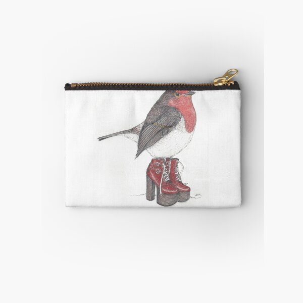 Item preview, UK robin in platform shoes designed and sold by JimsBirds.