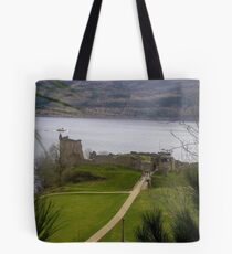 Urquhart Castle, Loch Ness, Scotland Tote Bag