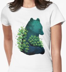 Umarmung der Natur Tailliertes T-Shirt