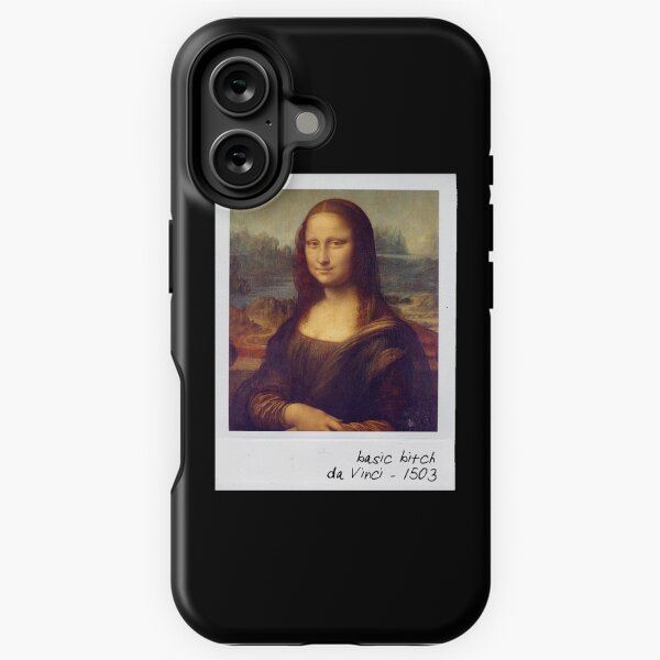 Vista previa del artículo con la obra «leonardo da vinci - perra básica mona lisa», diseñado y vendido por pripple.
