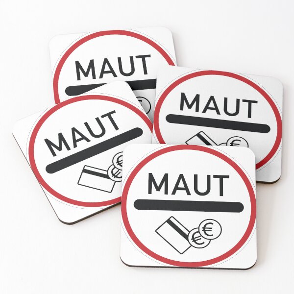 Item preview, Toll route traffic sign designed and sold by Alltag in Deutschland.