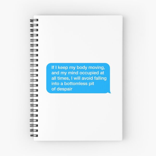 Item preview, If I keep my body moving, and my mind occupied at all times designed and sold by textingtees.