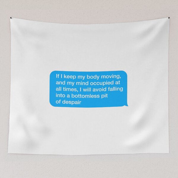 Item preview, If I keep my body moving, and my mind occupied at all times designed and sold by textingtees.