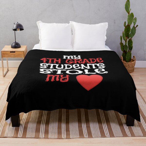 Item preview, My 4th Grade Students Stole My Heart - Teachers graphic designed and sold by RedmonsDesigns.
