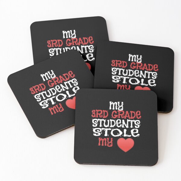 Item preview, My 3rd Grade Students Stole My Heart - Teachers product designed and sold by RedmonsDesigns.