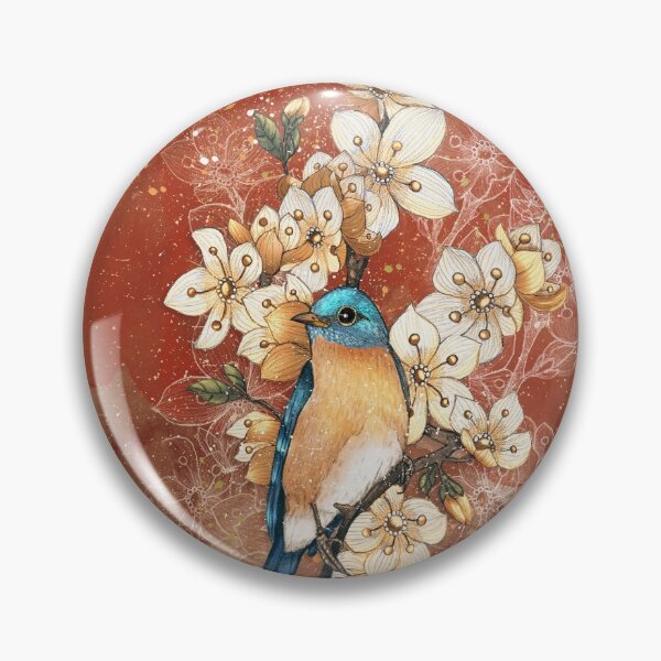 Artikelvorschau, blauer Vogel entworfen und verkauft von marineloup-art.
