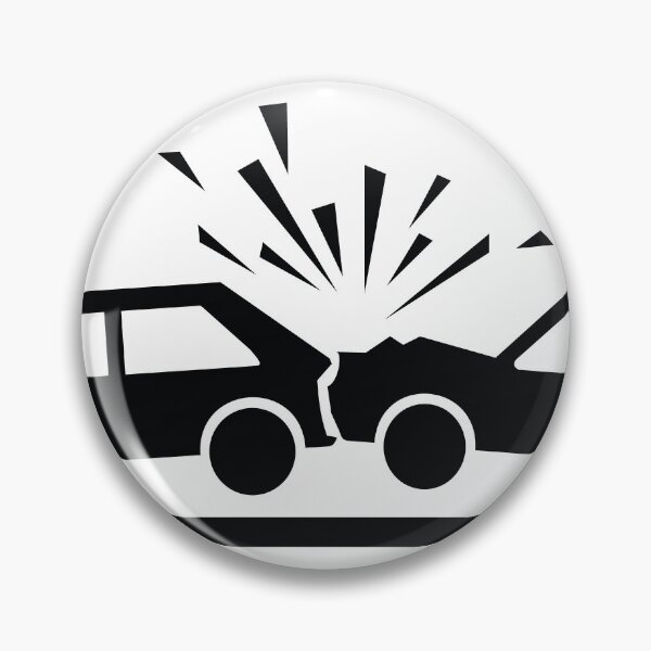 Item preview, Accident risk traffic sign designed and sold by Alltag in Deutschland.