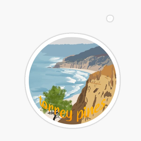 Artikel-Vorschau von Torrey Pines State Beach, designt und verkauft von palmcakes.