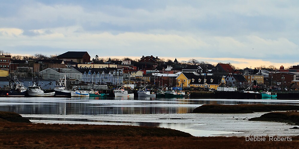 "Yarmouth Waterfront " by Debbie Roberts Redbubble