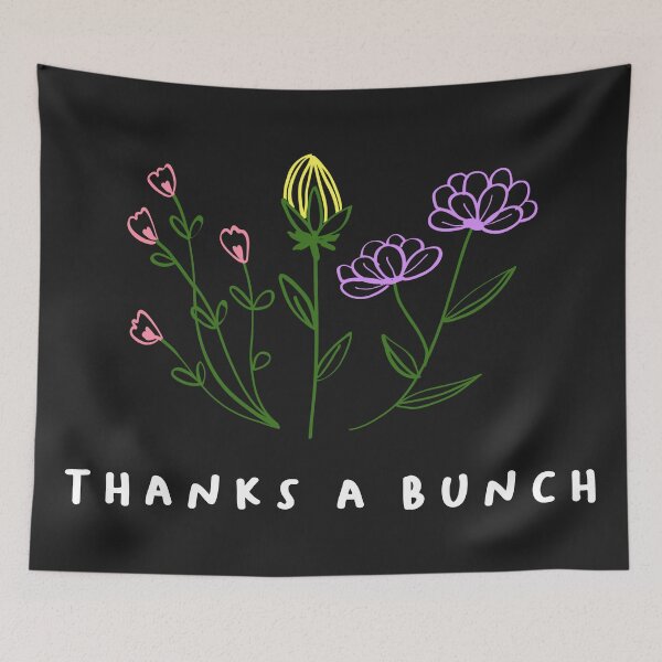 Item preview, Thanks a bunch of flowers designed and sold by synthesizer.