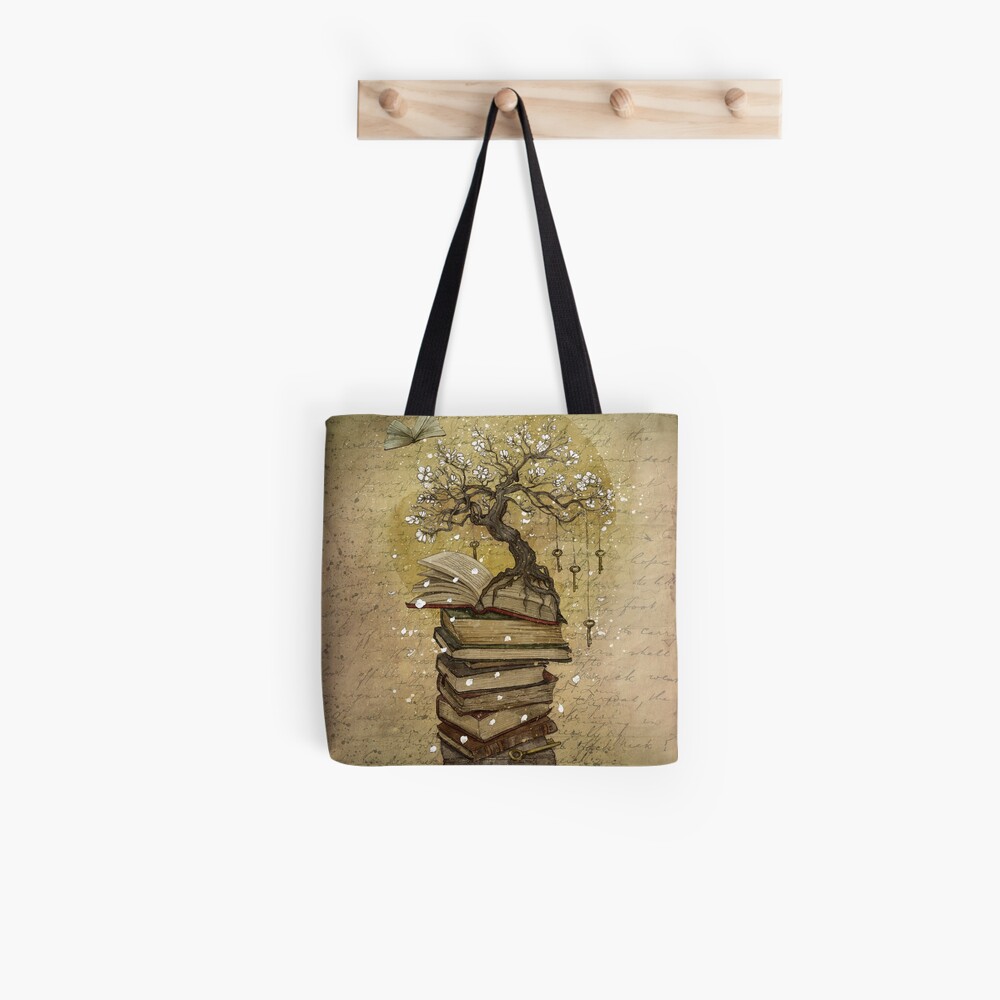 Knowledge is the key Tote Bag