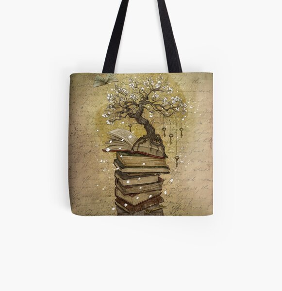 Knowledge is the key All Over Print Tote Bag