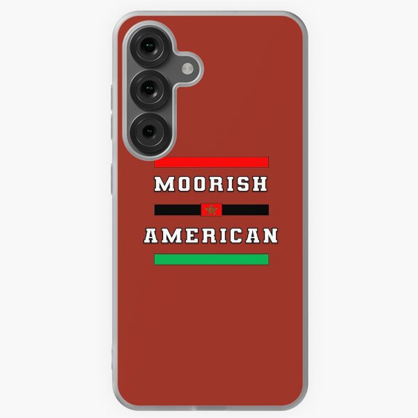 Item preview, Moorish American Bars with Moorish Flag Copper and Olive designed and sold by CalifaMedia.