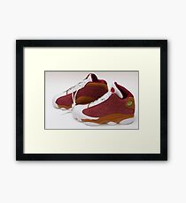 Jordan Retro 13 Premio Bin 23 Framed Print