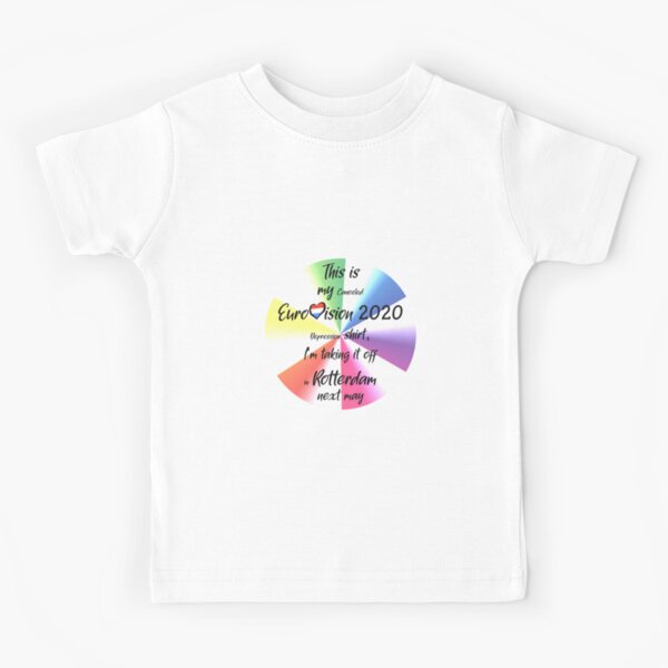 Eurovision 2020 - Eurovision song contest - ESC fans - Canceled Rotterdam Eurovision Depression Kids T-Shirt