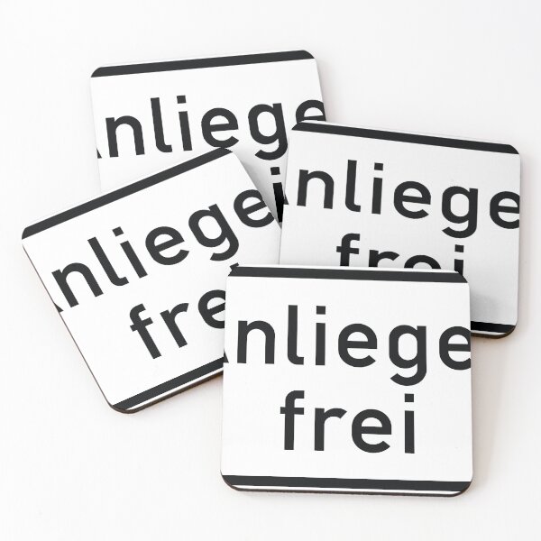 Item preview, Residents free traffic signs designed and sold by Alltag in Deutschland.