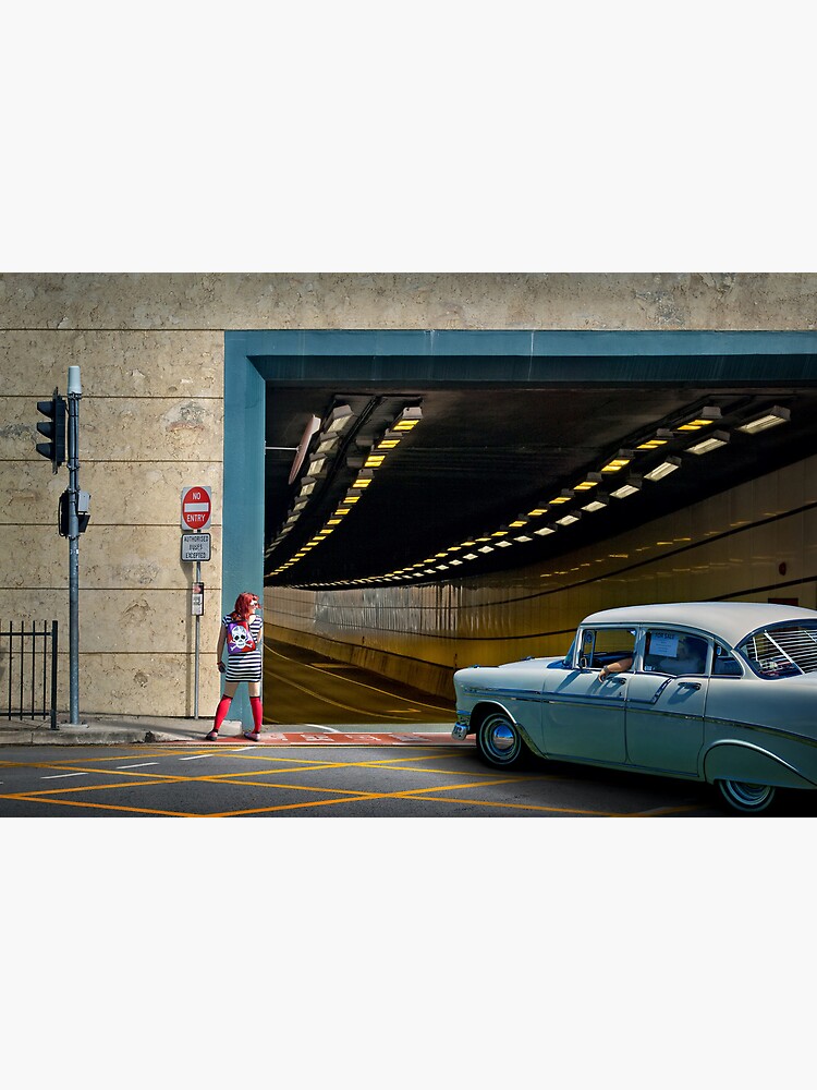 Thumbnail 3 of 3, Canvas Print, Downtown Drive-by designed and sold by bensound.