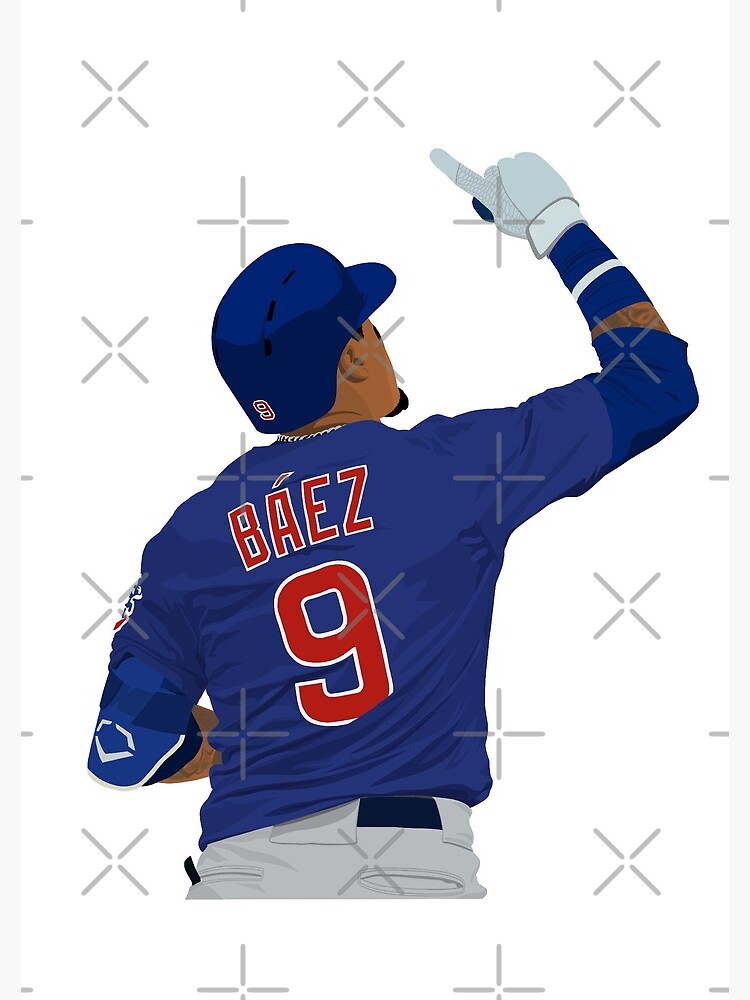 Javier Baez #9 Chicago Cubs Majestic Toddler MLB Jersey