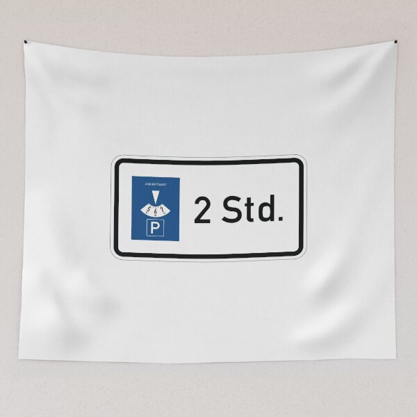 Item preview, Parking disc traffic sign designed and sold by Alltag in Deutschland.