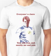 Inspiration at the end of a hammer Unisex T-Shirt
