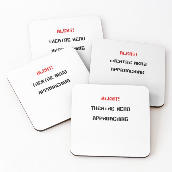 Item preview, Alert! Theatre Nerd Approaching Gift designed and sold by Stageystuff.