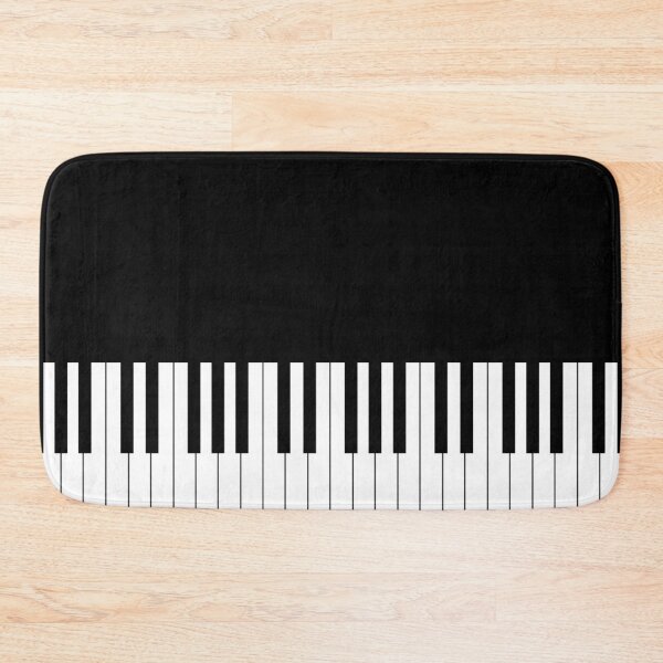 Item preview, Piano keys Black & white designed and sold by creative-athome.