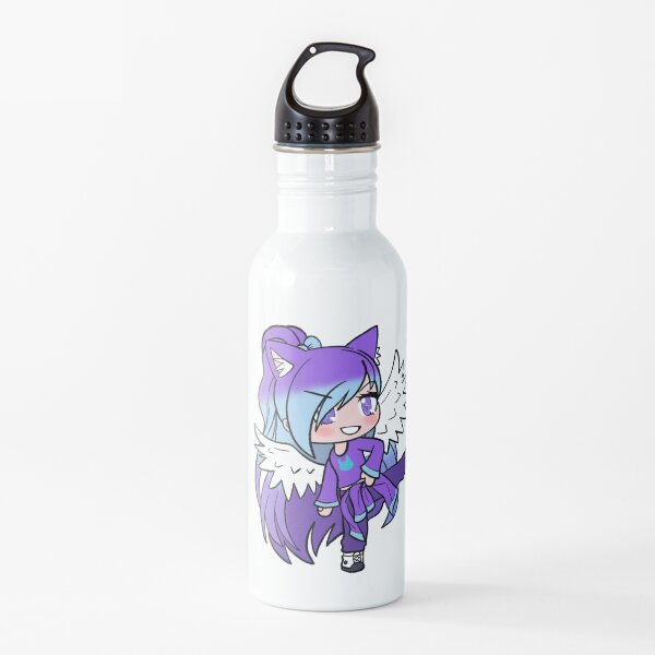 Itsfunneh Water Bottle Redbubble - sis vs bro gamer girl roblox shark bite