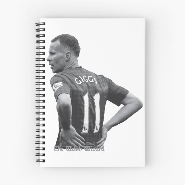 Item preview, The Welsh Wizard Ryan Giggs designed and sold by okankokku.
