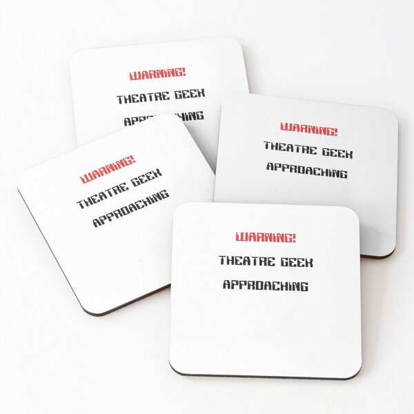 Item preview, Funny Theatre Geek Approaching Warning Gift designed and sold by Stageystuff.