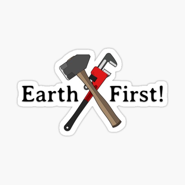 Earth First! Sticker