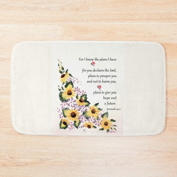 Item preview, Jeremiah 29:11 Sunflower designed and sold by Vallee Rose.