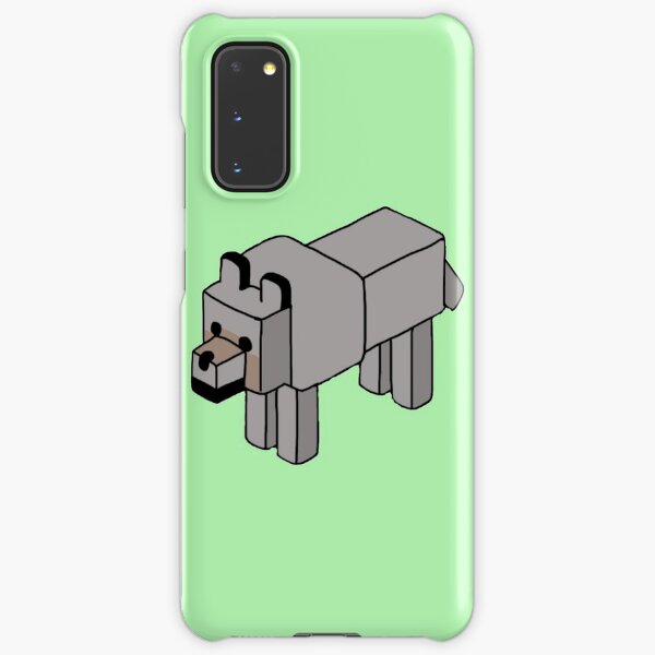 Minecraft Wolf Design Samsung Galaxy Snap Case