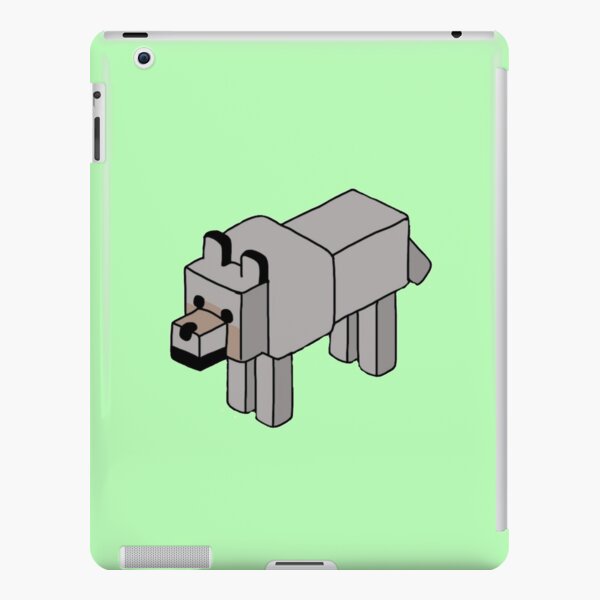 Minecraft Wolf Design iPad Snap Case