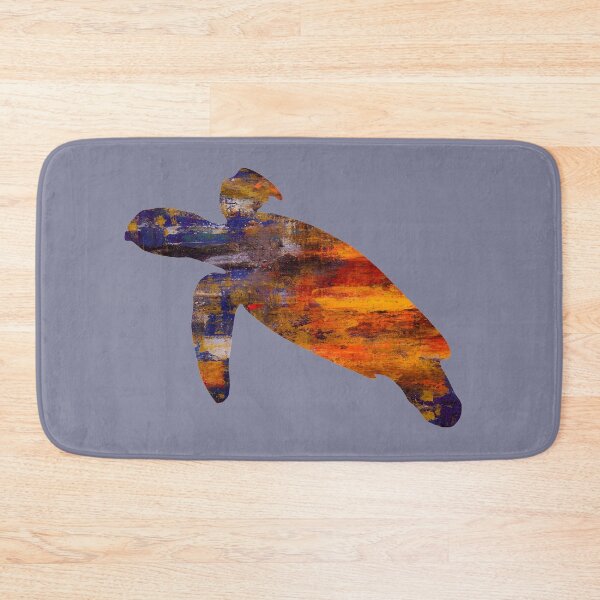 Item preview, Distressed Paint Sea Turtle designed and sold by blue-jay-art.