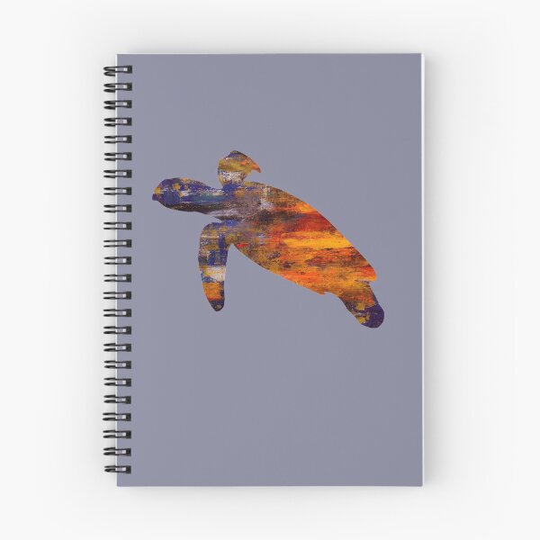 Item preview, Distressed Paint Sea Turtle designed and sold by blue-jay-art.