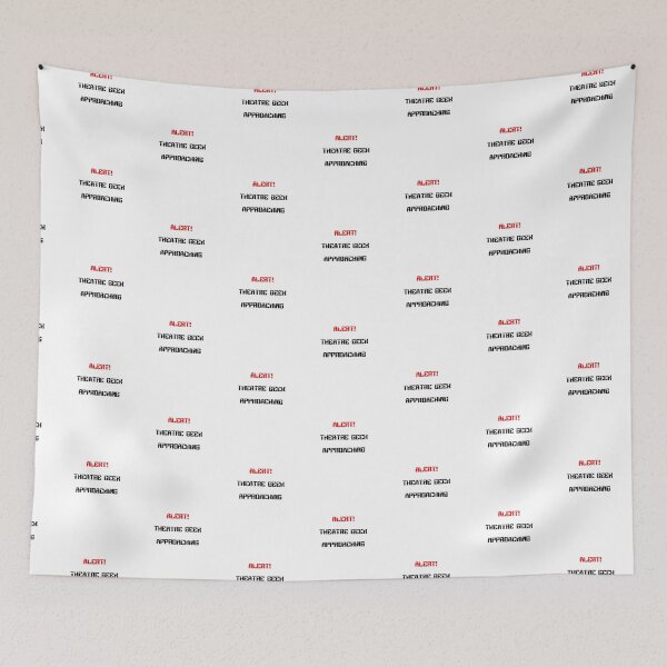 Item preview, Funny Theatre Geek Approaching Warning Gift designed and sold by Stageystuff.