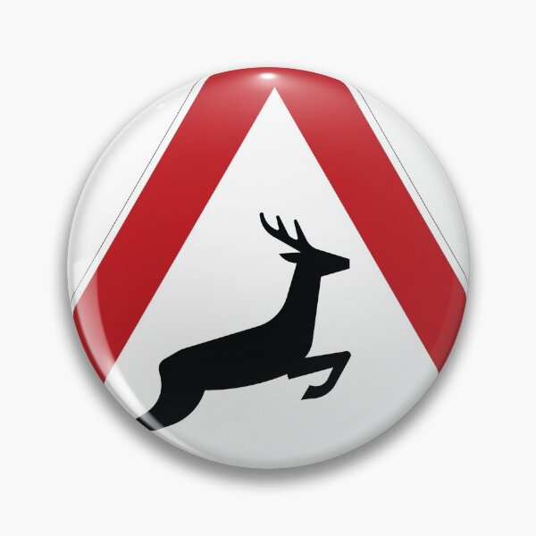 Artikelvorschau, Wildwechsel Verkehrszeichen entworfen und verkauft von Alltag in Deutschland.