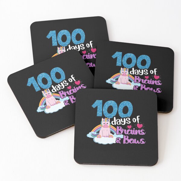 Item preview, 100 días de arcos cerebrales - Unicornio - 100o día de regalo escolar designed and sold by Dressed For Duty.