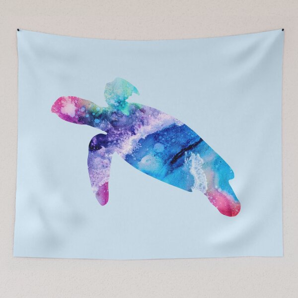 Item preview, Ocean Watercolor Sea Turtle designed and sold by blue-jay-art.