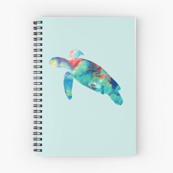 Item preview, Painterly Sea Turtle designed and sold by blue-jay-art.