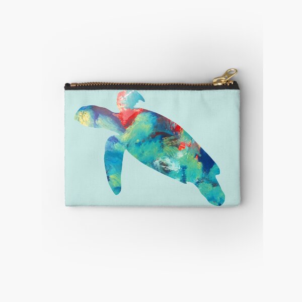 Item preview, Painterly Sea Turtle designed and sold by blue-jay-art.