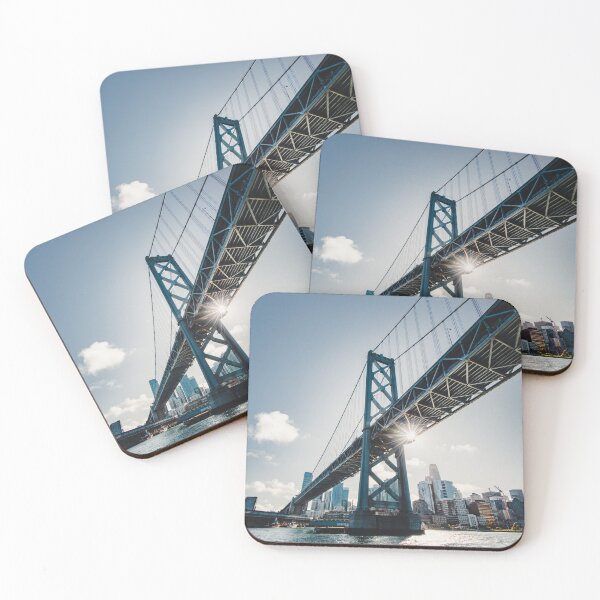 Item preview, Sun Through the Bay Bridge designed and sold by scenicpath.