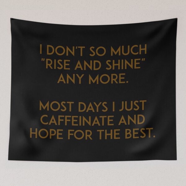 Item preview, Caffeinate and hope for the best designed and sold by unixorn.