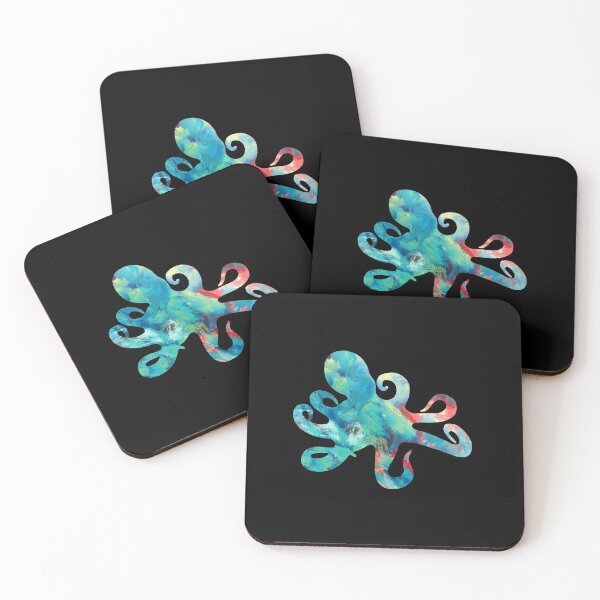 Item preview, Painterly Octopus designed and sold by blue-jay-art.