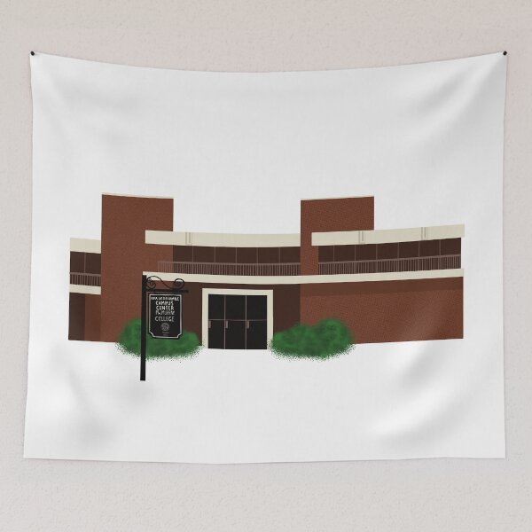 Item preview, Gamble Campus Center MacMurray College  designed and sold by jenbucheli.