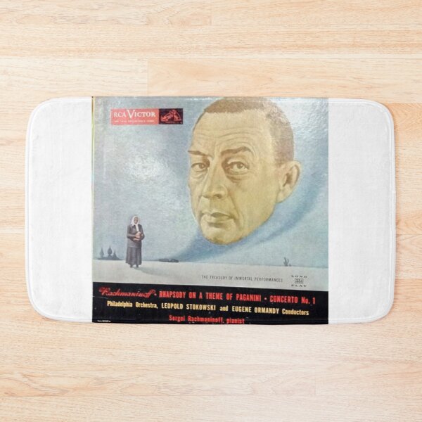 Item preview,  Sergei Vasilyevich Rachmaninoff, Leopold Stokowski, Eugene Ormandy, The Philadelphia Orchestra ‎– Rhapsody On A Theme Of Paganini Op. 43 & Concerto No. 1 In F-Sharp Minor Op. 1  designed and sold by Vintaged.