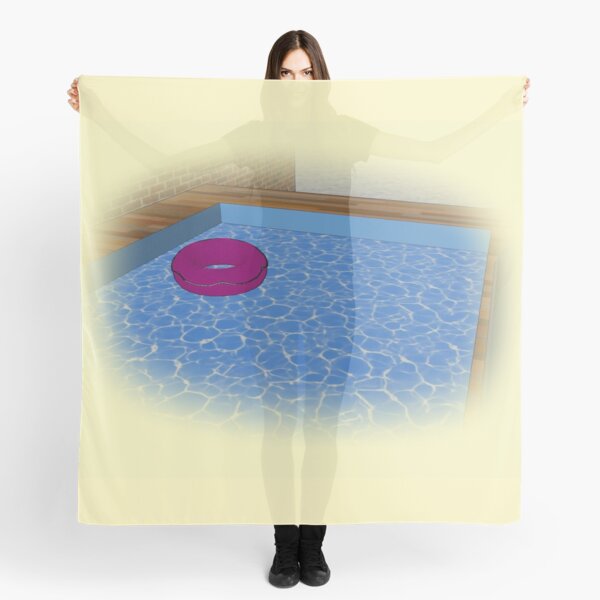 Small British Garden Paradise Pool Scarf