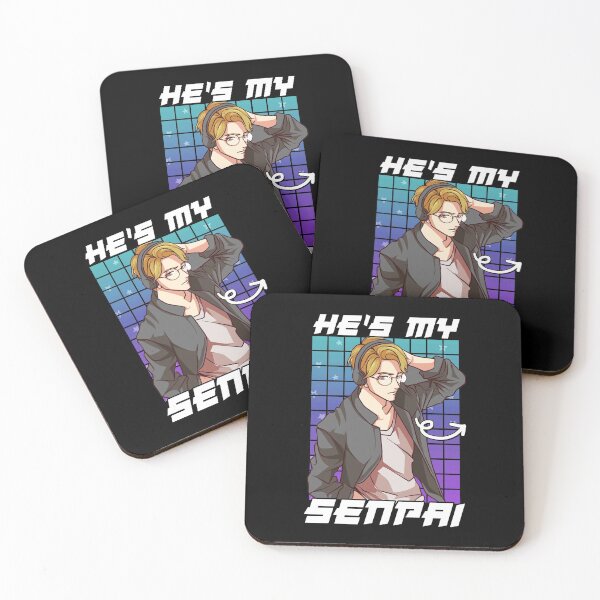 Item preview, He's My Senpai Anime Guy Japanese Kawaii Cosplay designed and sold by perfectpresents.